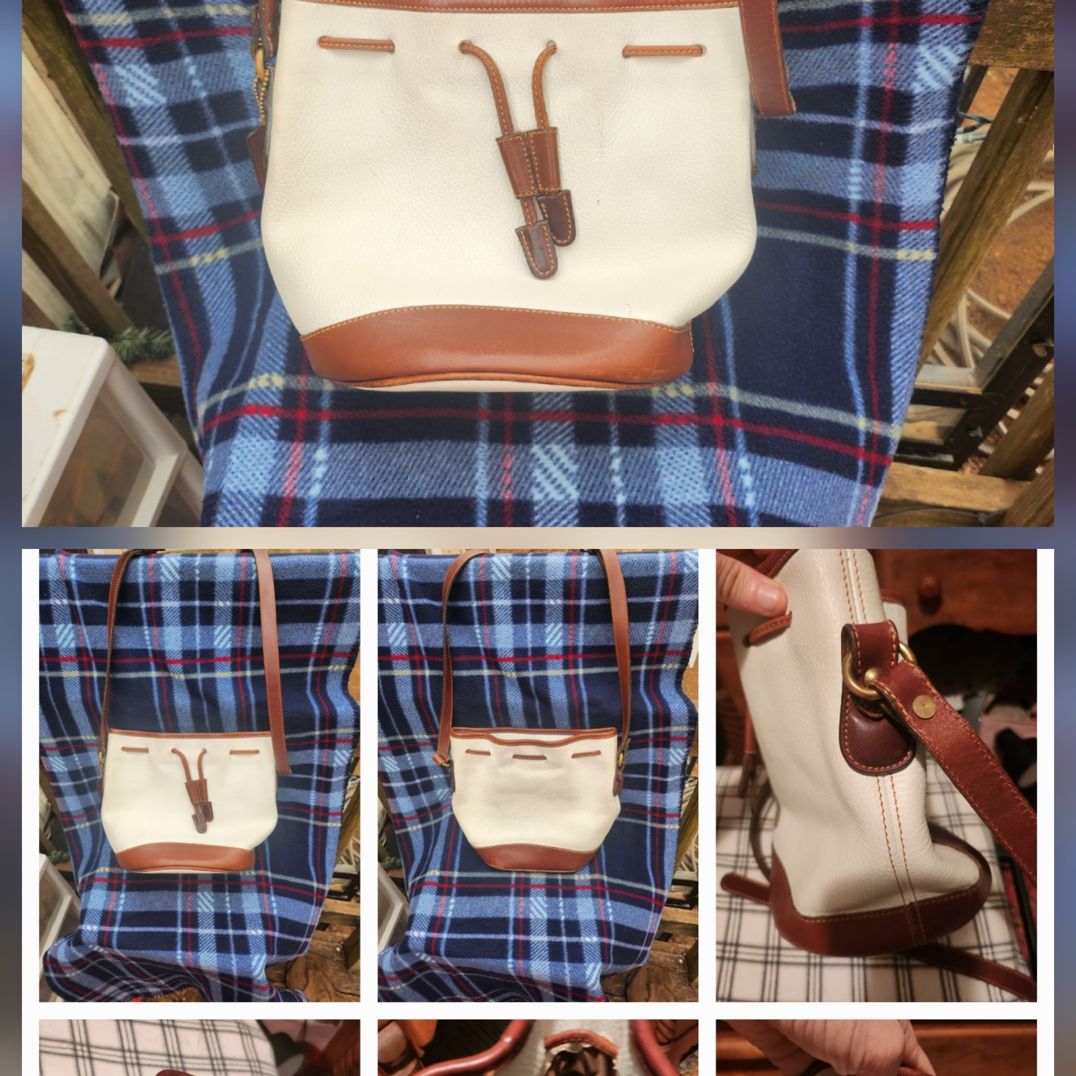 Vintage Coach Darcy Drawstring Style Number 4229